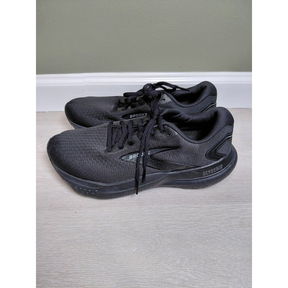 Brooks Glycerin GTS 22 Black/Black/Ebony men's Size 10 2E Wide US